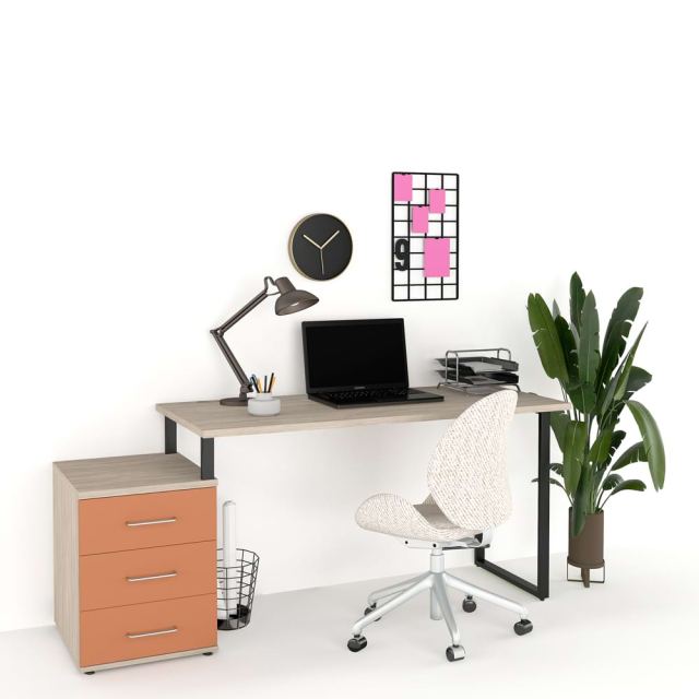 Birou copii STUDIO 120cm cu 3 sertare