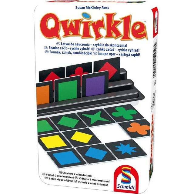 Schimdt Joc de strategie Schimdt - Qwirkle Metal Box