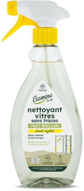 Detergent Bio fara parfum pentru suprafete vitrate Etamine 500 ml
