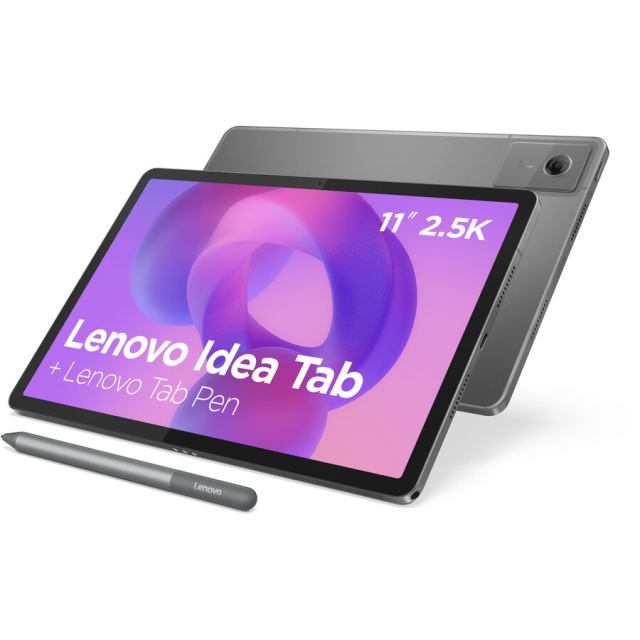 Lenovo Tableta Lenovo Idea Tab, 11 inch, 128 GB, 8 GB, Wi-Fi, GPS, Android 15, Gri