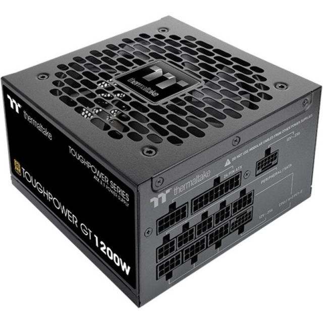 Thermaltake Sursa alimentare Thermaltake ToughPower GT, 1200 W, ATX 3.1, 80 Plus Gold, Full Modulara, Negru