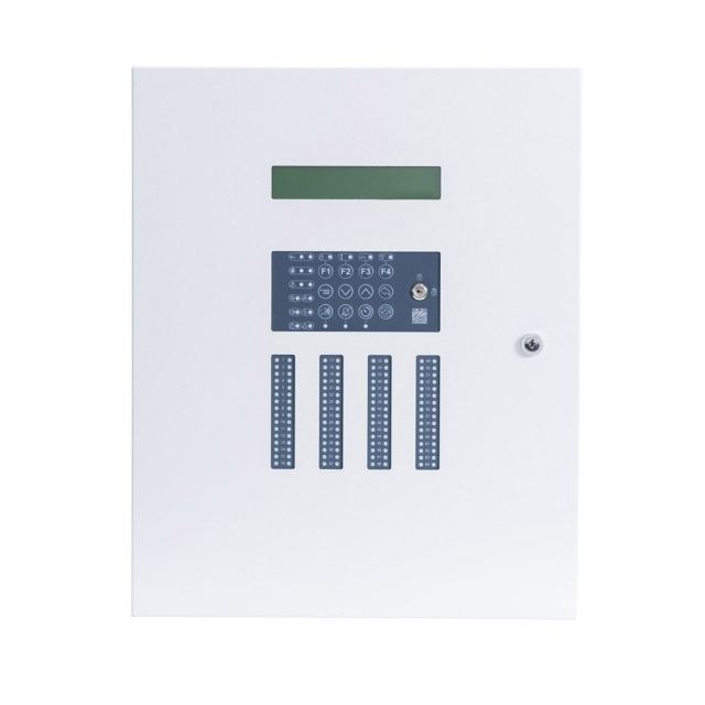 Centrala incendiu adresabila modulara Unipos 7000+, 2-10 bucle, 32 zone, ModBus, 10000 evenimente