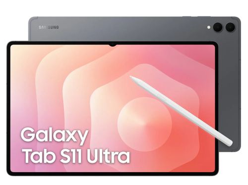 Tableta Samsung Galaxy Tab S11 Ultra X936, Procesor Octa-Core MediaTek Dimensity 9400+, Ecran Dynamic AMOLED 2X 14.6inch, 12GB RAM, 512GB Flash, Camera 13MP+8MP, Wi-Fi, Bluetooth, GPS, 5G, Android, S-Pen (Gri)