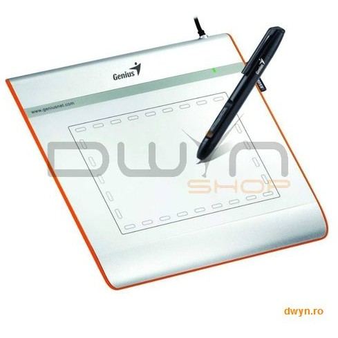 genius GENIUS Tableta Grafica Genius MousePen I405X, 4x 5.5working area, 2560 LPI, 1024-level pressure