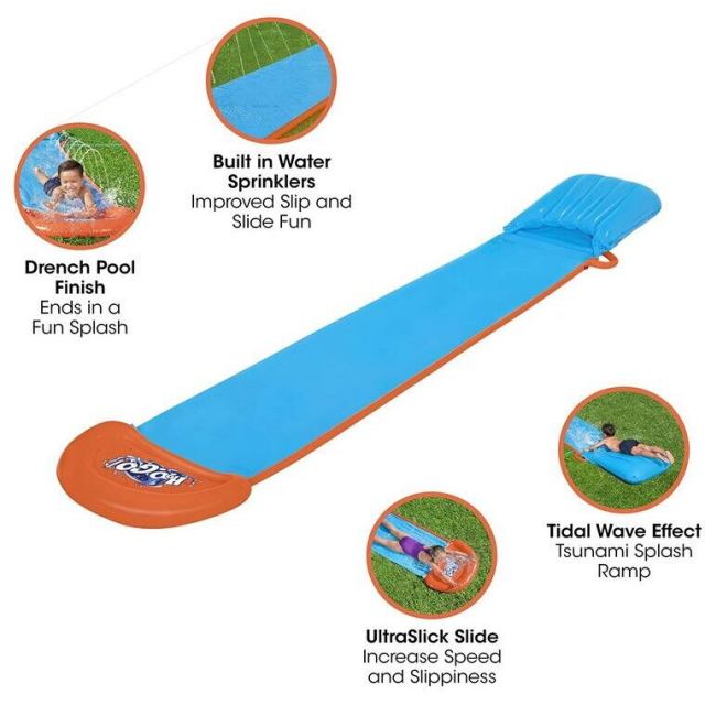 Bestway Tobogan de apa pentru copii, Bestway, plastic, 488 cm