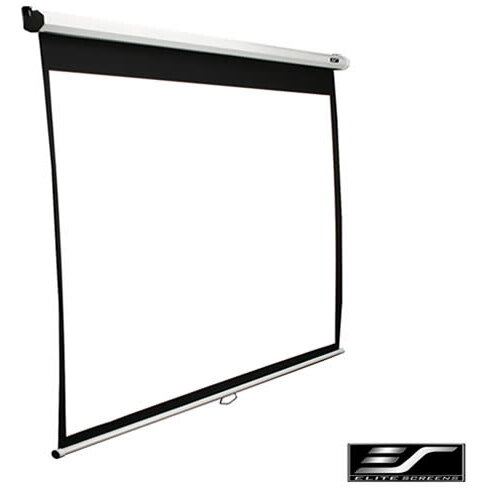ELITESCREENS Elite Screens M99NWS1 Manual Pull Down Screen 99'' 1:1