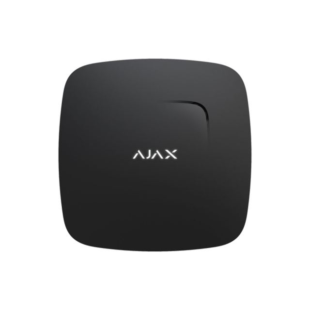 Detector de fum wireless Ajax FireProtect Plus BL, senzor temperatura, senzor CO