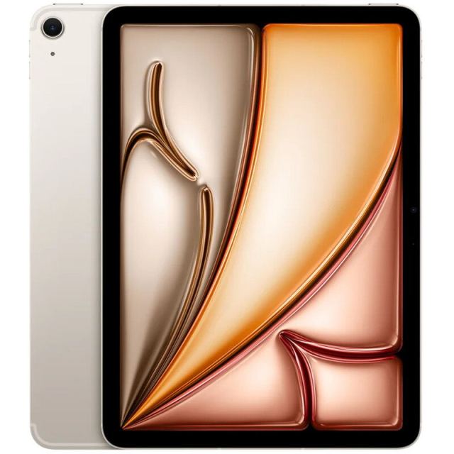 Apple Tableta Apple iPad Air 11 M4 Cellular, Procesor Apple M4 Octa-Core, Ecran Liquid Retina IPS 11, 12GB RAM, 128GB Flash, Camera 12MP, Wi-Fi, Bluetooth, GPS, 5G, iPadOS, Auriu