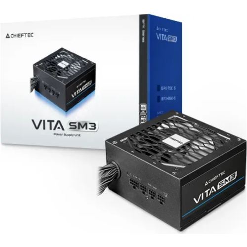Chieftec Sursa alimentare Chieftec Vita SM3 Series BPX-850-C, 850 W, ATX 3.1, Semi Modulara, 80 Plus Bronze, Negru