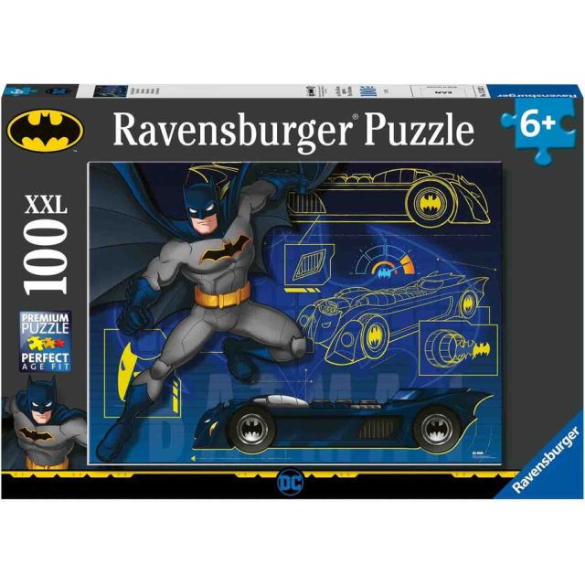 Ravensburger Puzzle Ravensburger - Batman, 100 piese