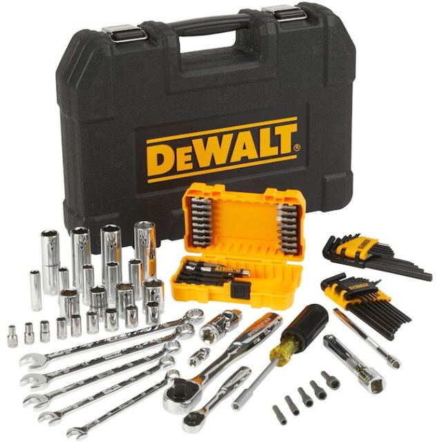 Dewalt Set chei combinate cu 89 piese DeWALT DWMT73800-1, tehnologie DirectTorque pentru rezistenta la uzura, crom rezistent la coroziune, clichet 72 dinti spatii inguste, marcaje gravate