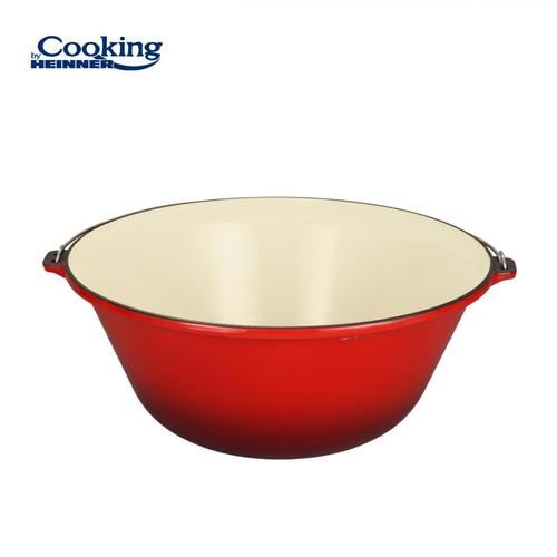 Ceaun Heinner HR-ZVC-30CE, fonta emailata, 54 x 23 cm, 30L, Rosu