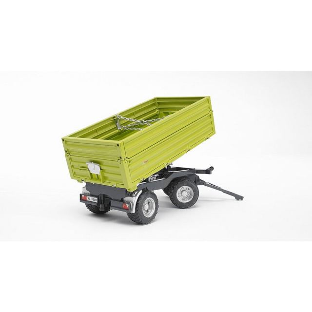 BRUDER Remorca BRUDER basculanta cu obloane inaltate BR-02203, Scara 1:16, Basculare 3 cai