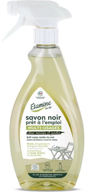 Detergent Bio spray multifunctional pentru casa si gradina Etamine fara parfum cu sapun negru 500 ml