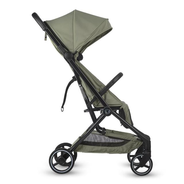 Carucior sport Coccolle Sierra cu pliere automata ultracompacta la buton, Cadru aluminiu, Pozitie somn, Dimensiuni reglementate IATA pentru bagaj mana avion, Pana la 22 kg, Copertina extensibila cu protectie UV 50+, Husa inse