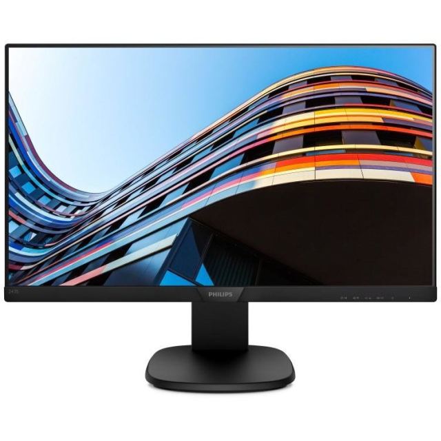 Philips Monitor LED IPS Philips 23.8, Full HD, VGA, HDMI, Negru, 243S7EHMB