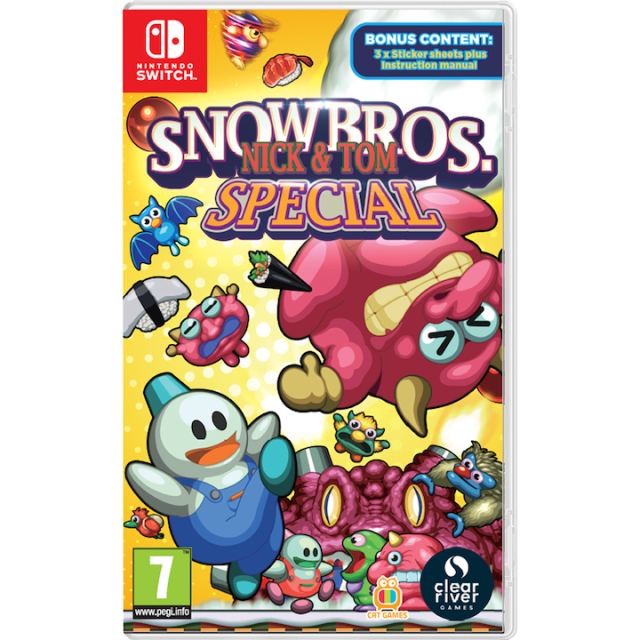 Clear&nbsp;River&nbsp;Games Joc Snow Bros.: Nick si Tom - Special - EN/FR/IT/ES, Pentru Nintendo Switch