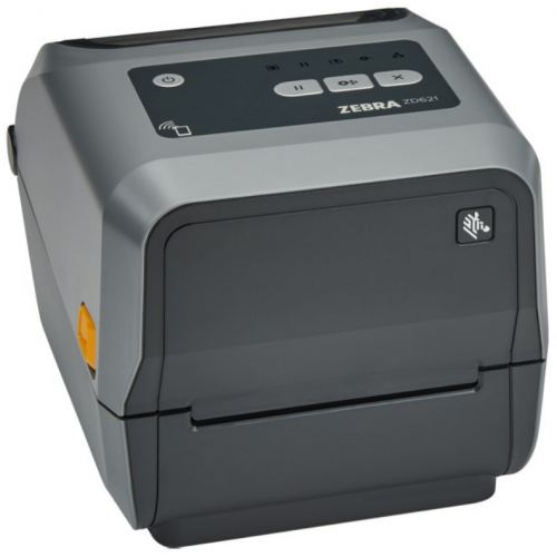 ZEBRA Imprimanta de etichete Zebra ZD621T, Transfer termic cu ribon, 300 dpi, Latime printabila maxim 108 mm, USB, USB Host, Ethernet, Serial, Bluetooth
