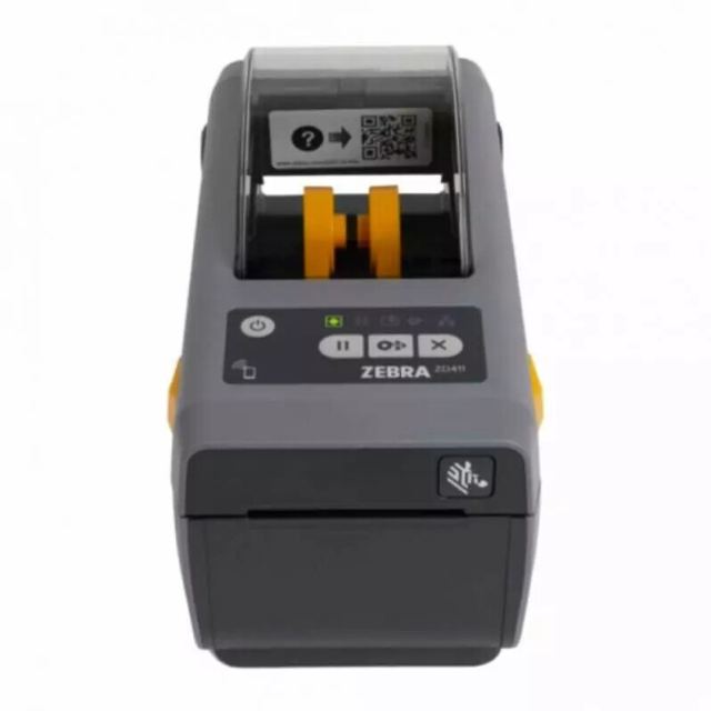 ZEBRA Imprimanta de etichete Zebra ZD411d, DT, 300 DPI, USB, Ethernet, Bluetooth (BLE), EPLII, ZPLII, 256MB SDRAM, 512MB Flash, RTC, NFC, latime eticheta max 57 mm, latime printare max 54 mm, viteza maxima 102 mm/s,, Negru