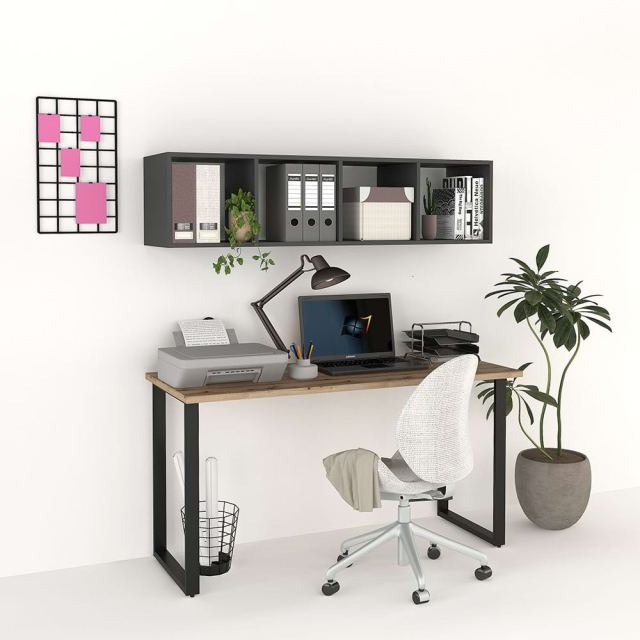 Birou cu biblioteca STUDIO 3