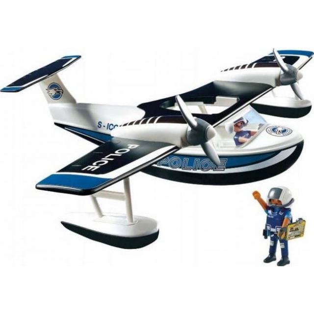PLAYMOBIL Playmobil City Action 4445, Hidroglisator de politie, Multicolor