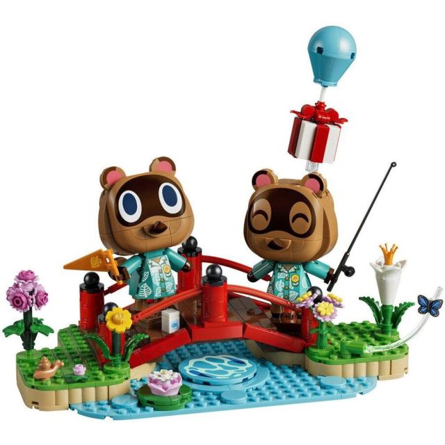 LEGO® Set de constructie Animal Crossing - Ziua distractiva a lui Timmy si Tommy 77059, 513 piese, varsta 10+ ani, Multicolor