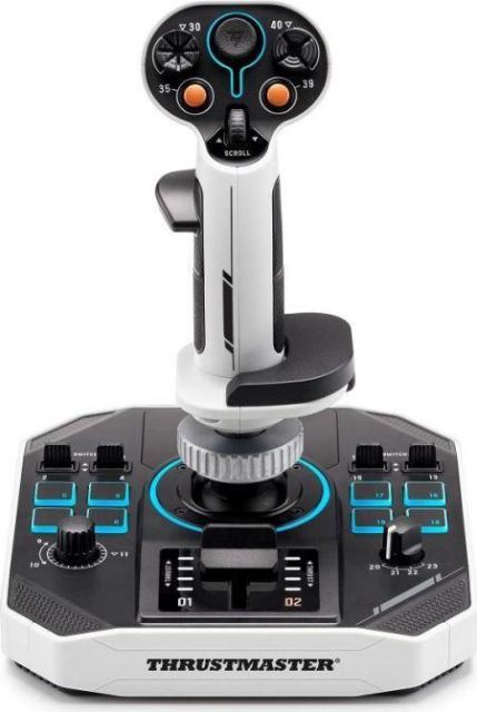 Joystick Thrustmaster Sol-R 1 WW, Baza de control, PC (Alb)