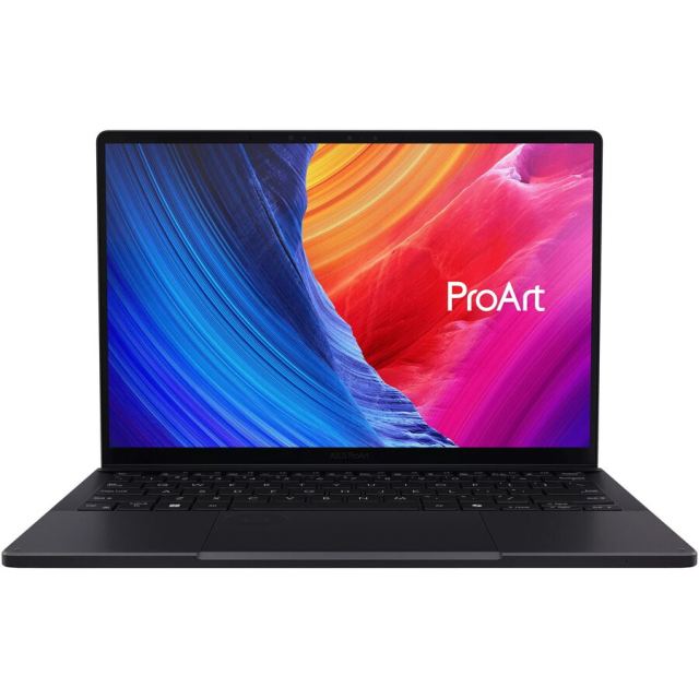 Asus Laptop ASUS ProArt PX13 HN7306EA cu procesor AMD Ryzen AI MAX+ 395 pana la 5.1GHz, 13.3'', 3K, OLED, Touch, 64GB LPDDR5X RAM, 1TB SSD, AMD Radeon Graphics, Windows 11 Pro, Nano Black (Negru)