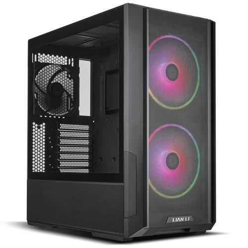 Carcasa Lian Li LANCOOL 216, Tempered Glass, Mid-Tower, fara sursa, ARGB, Negru
