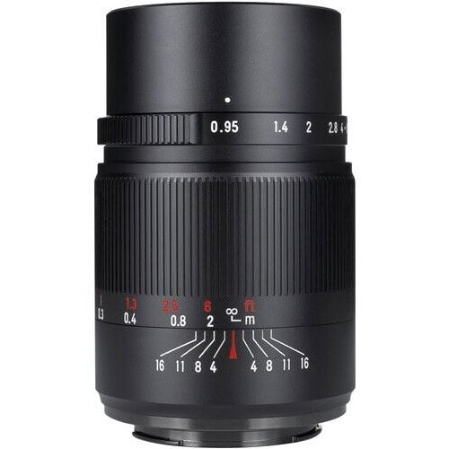 7Artisans Obiectiv manual 7Artisans 25mm F0.95 APS-Cnegru pentru Sony E-mount