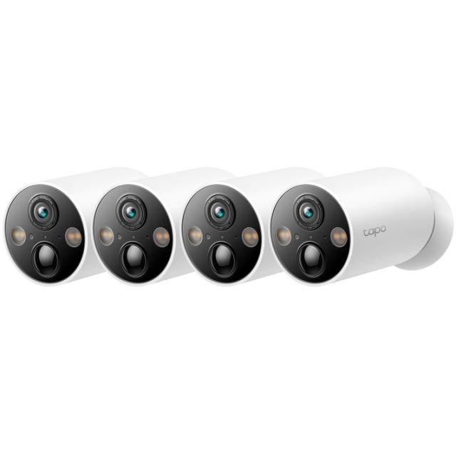 TP-LINK Camera supraveghere TP-LINK TAPO C425, Lentila fixa 2.1mm, IR 15 m, 4 MP, 4Buc