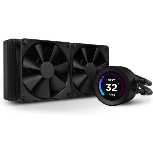 NZXT Cooler CPU NZXT Kraken Elite 240, compatibil AMD/Intel, Negru