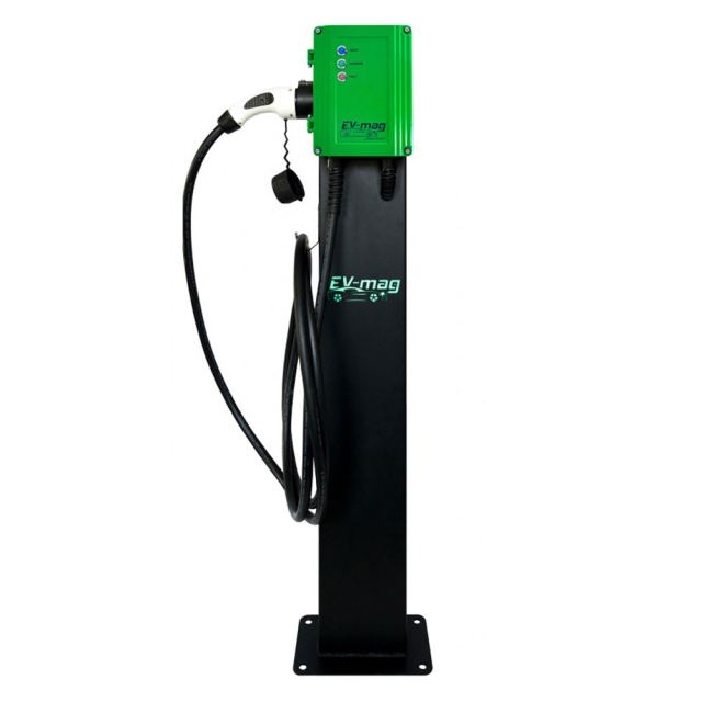 Statie incarcare masini electrice EV-MAG GS103T2GCS, 3.6 kW, type 2, monofazat, montaj pe stativ