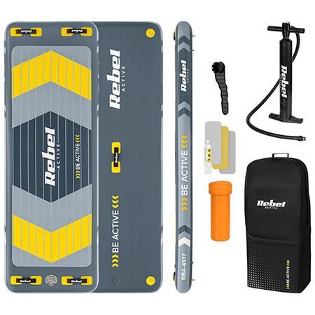 Platforma gonflabila Rebel Active RBA-4517, 250 x 89 x 15 cm