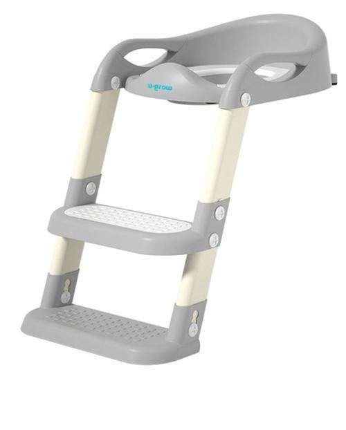 Reductor pentru copii U-Grow UGRS-0001, cu scara, 2 ani +, Gri