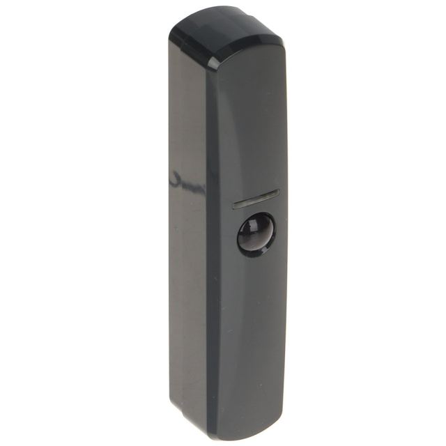 Detector de miscare wireless PIR tip perdea Satel Be Wave ACD-220 DG, 868 MHz, RF 2000 m, 5x1 m, 15 grade, ajustabil, senzor temperatura, tamper, autonomie 2 ani, gri inchis