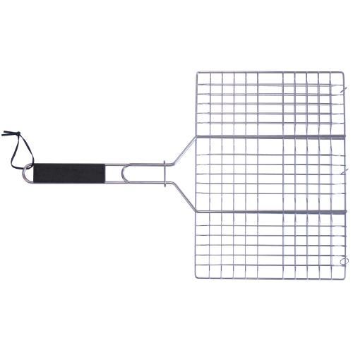 Gratar pliabil pentru friptura si burgeri, inox - Zokura