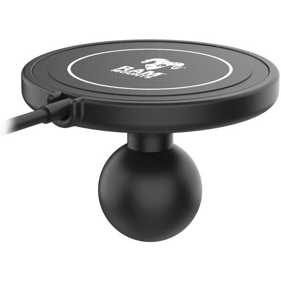 RAM&nbsp;MOUNTS Adaptor RAM® Ball cu incarcator wireless RAM® Qi2 15W