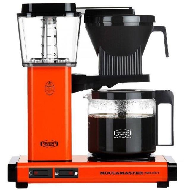 MOCCAMASTER Cafetiera Moccamaster KBG 741 Select, portocaliu, 1,25 litri 1520W