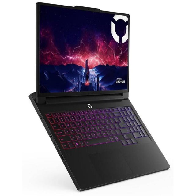 Lenovo Laptop Lenovo Legion Pro 7-16 Ryzen 9 9955HX, 16inch, OLED, 64GB, 2TB, Windows 11 Pro, RTX5080, Negru