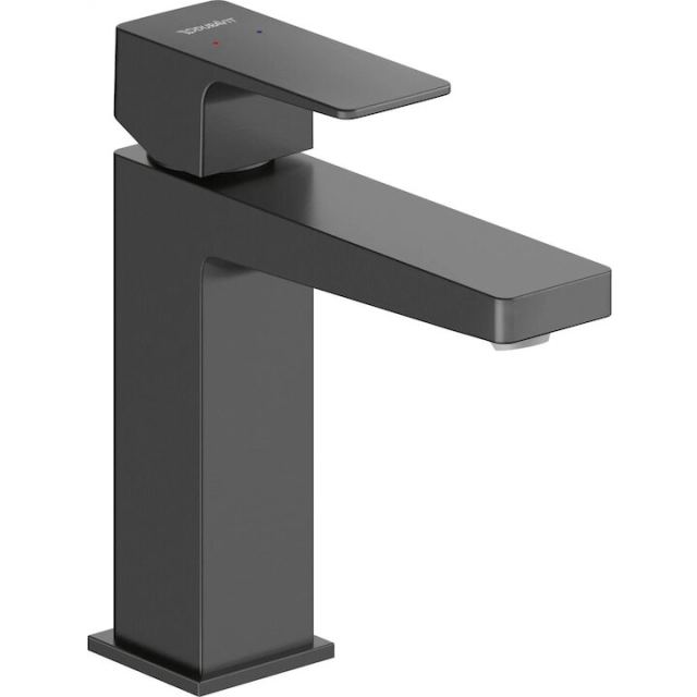 Duravit Baterie lavoar Duravit Manhattan MH1020002046, marime M, cartus ceramic, monocomanda, 170 mm, Negru mat