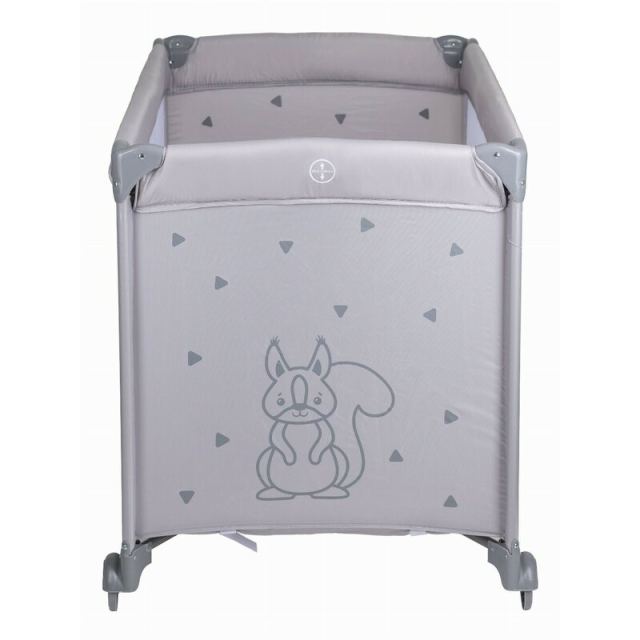 Patut pliabil cu un nivel 120x60 cm FreeON Nap Grey