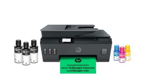 Multifunctional cerneala HP SMART TANK 615 AIO, CISS, A4, Wi-Fi, ADF
