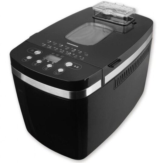 HEINNER Masina de paine Heinner HBM-D850BK2P, 850W, Capacitate 900-1300g, 14 programe, Negru