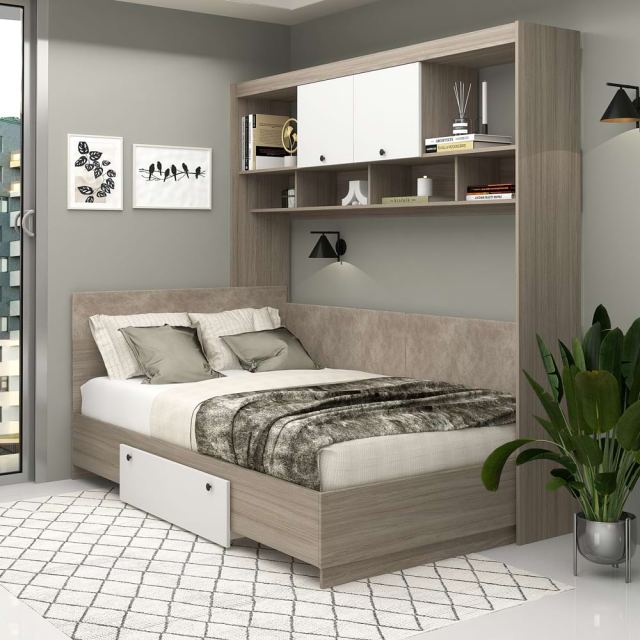 Dormitor complet AMBRO 6 cu saltea inclusa