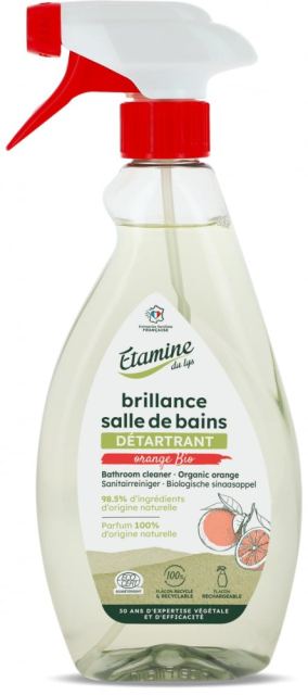Detartrant anticalcar Bio si degresant pentru baie Etamine parfum portocale 500 ml