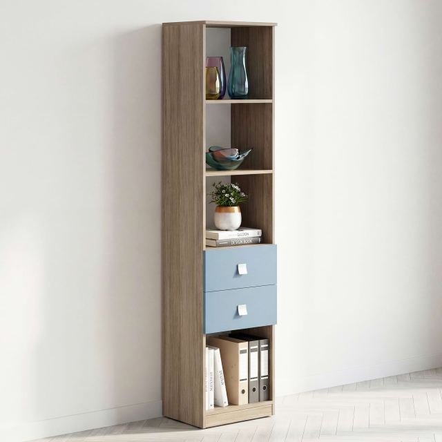 Biblioraft LINEA 45, 2 sertare