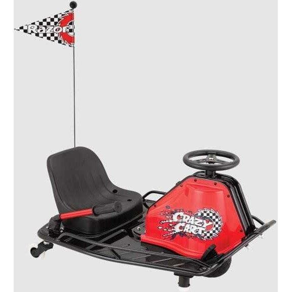 Razor Masinuta Razor Crazy Cart, 250W, 19 km/h, 40 minute autonomie, culoare multicolor, pentru copii 9 ani+