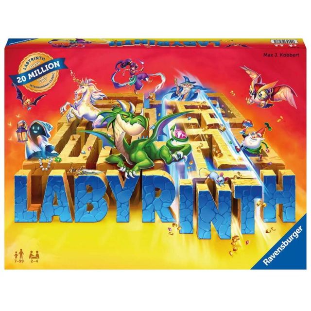 Ravensburger Joc labirint pentru copii Ravensburger - Labyrinth, de la 8 ani, multilingv include RO