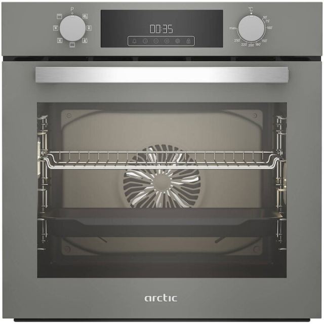 Arctic Cuptor incorporabil Arctic ARVIE1430MGM, Electric, 71 l, Autocuratarea catalitica, AeroCooking, Control touch, Clasa A, Manhattan Grey